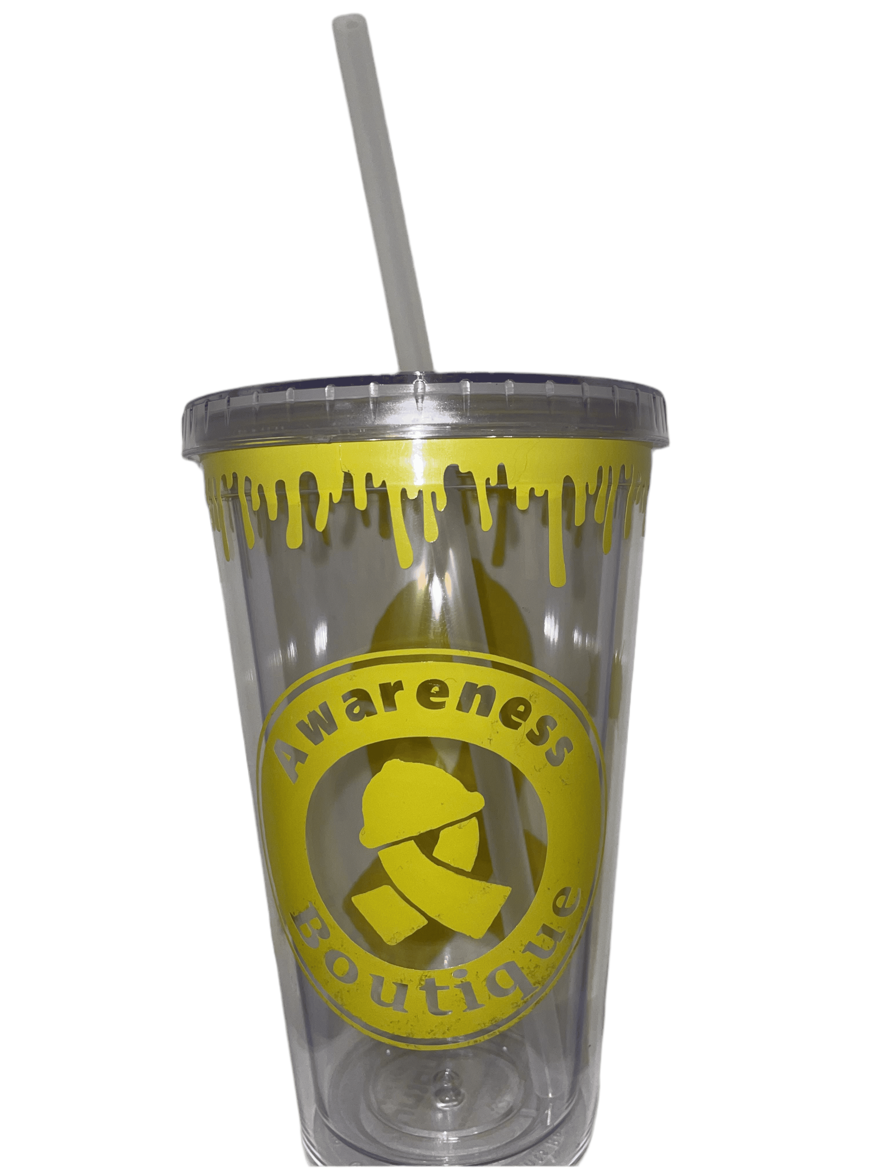 Yellow Ribbon Tumbler - Awareness Boutique