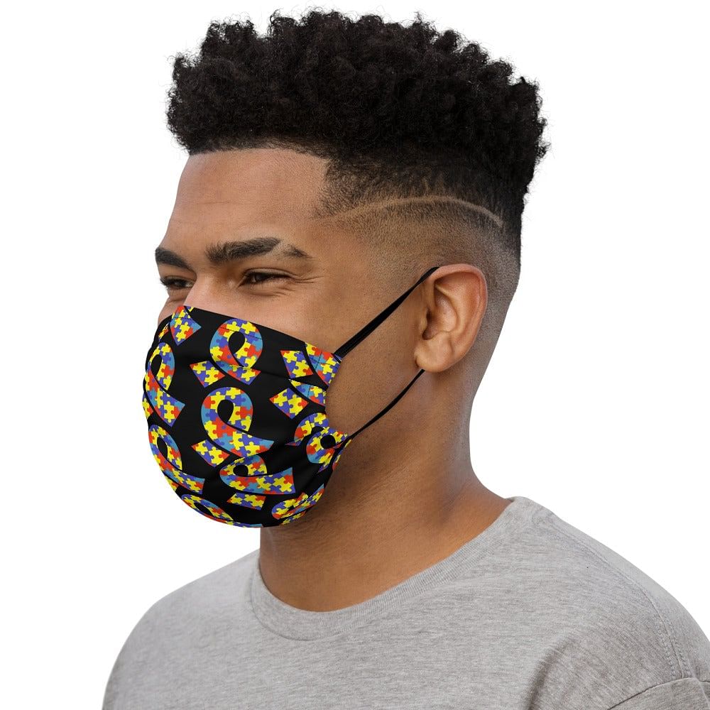 Autism Awareness Premium Face Mask - Awareness Boutique
