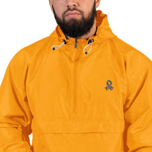 Autism Awareness Embroidered Champion Packable Jacket - Awareness Boutique