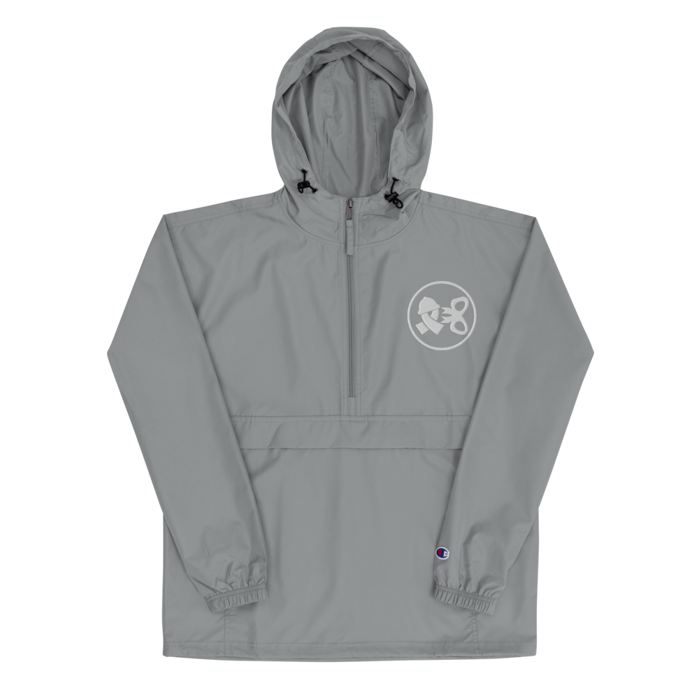 Embroidered Champion Packable Jacket - Awareness Boutique