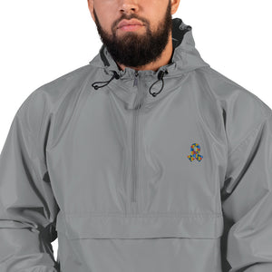 Autism Awareness Embroidered Champion Packable Jacket - Awareness Boutique