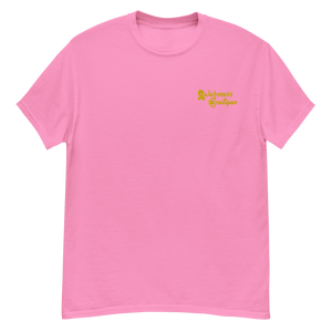 Yellow Ribbon Embroidered Tee - Awareness Boutique