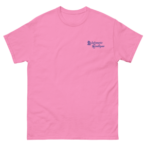 Purple Ribbon Embroidered Tee - Awareness Boutique