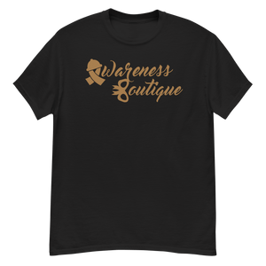 Gold Ribbon Tee - Awareness Boutique