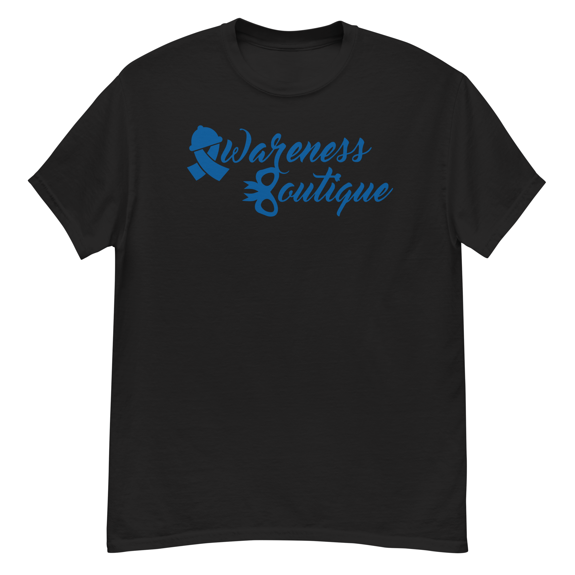 Blue Ribbon Tee - Awareness Boutique