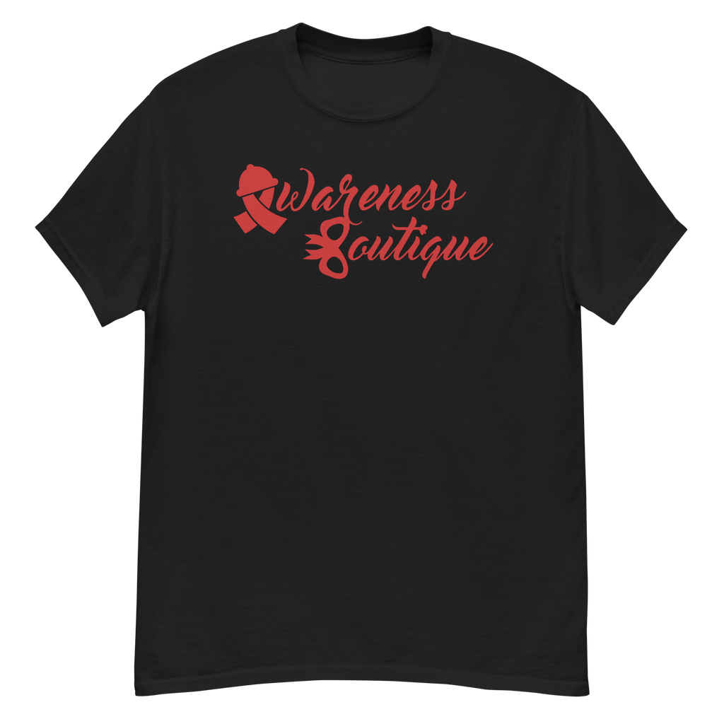 Red Ribbon Tee - Awareness Boutique