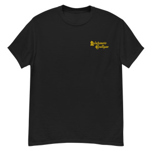 Yellow Ribbon Embroidered Tee - Awareness Boutique