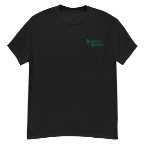 Green Ribbon Embroidered Tee - Awareness Boutique