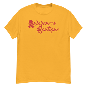 Red Ribbon Tee - Awareness Boutique
