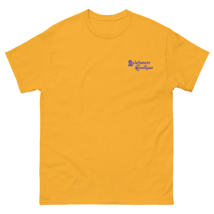 Purple Ribbon Embroidered Tee - Awareness Boutique