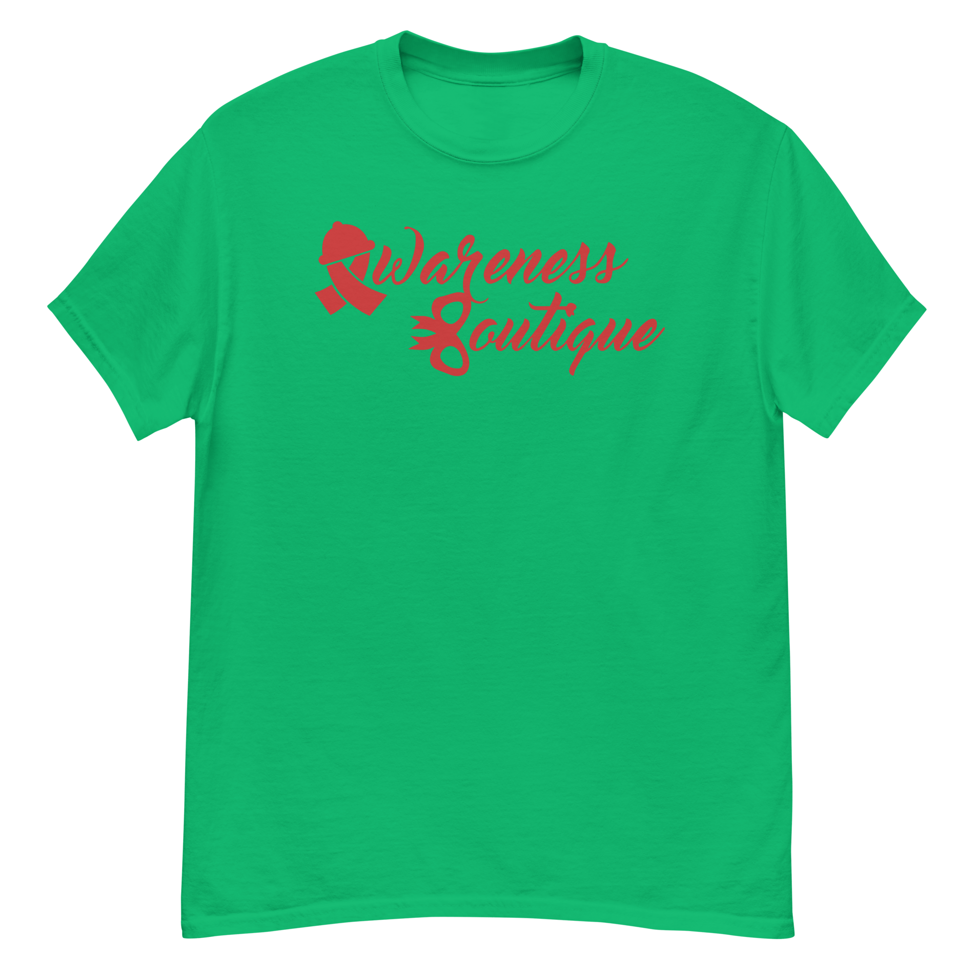 Red Ribbon Tee - Awareness Boutique