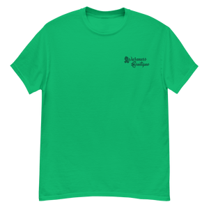 Green Ribbon Embroidered Tee - Awareness Boutique
