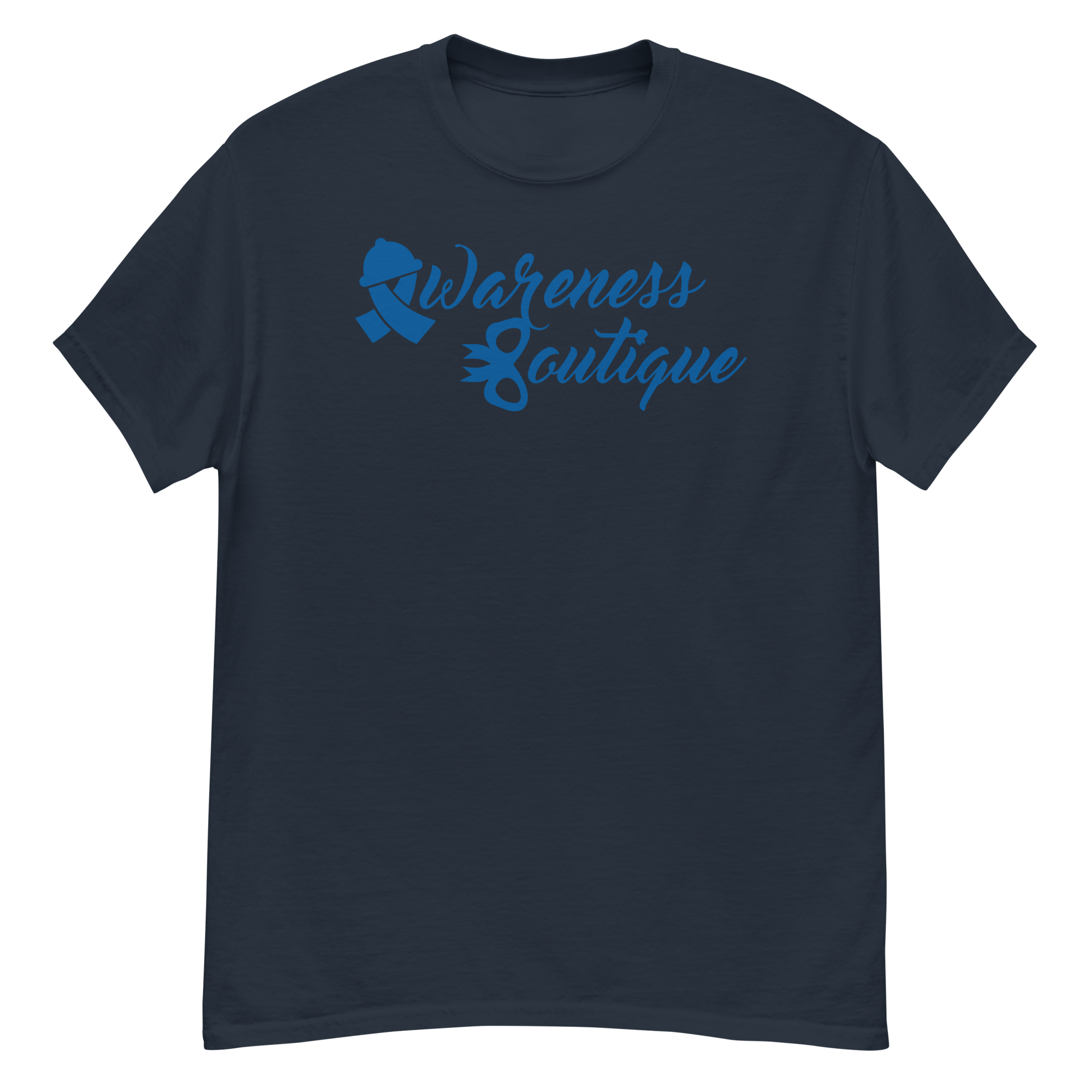 Blue Ribbon Tee - Awareness Boutique