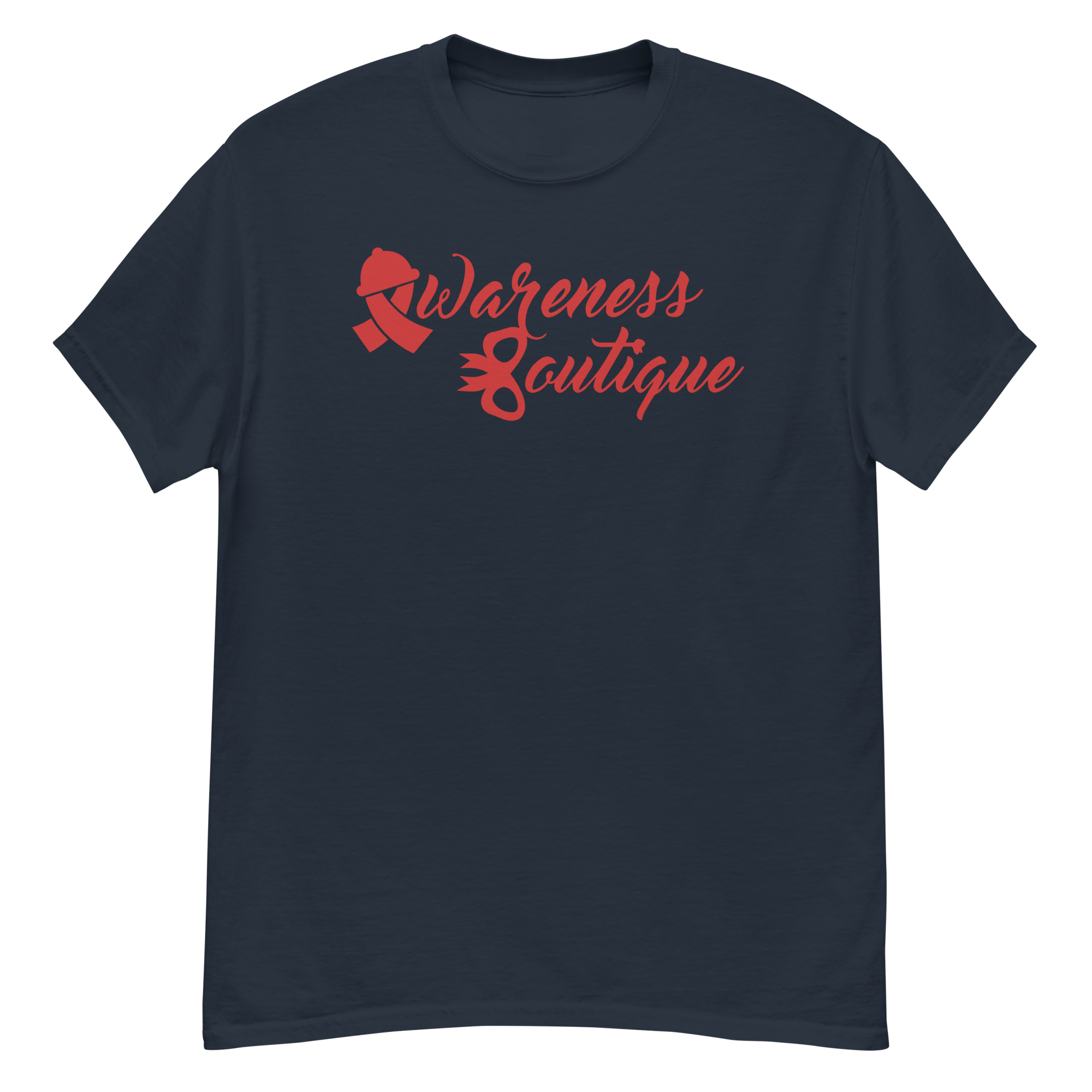 Red Ribbon Tee - Awareness Boutique