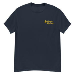 Yellow Ribbon Embroidered Tee - Awareness Boutique