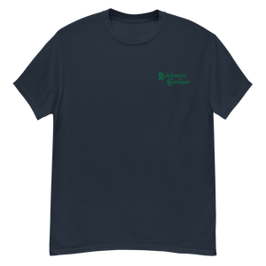 Green Ribbon Embroidered Tee - Awareness Boutique