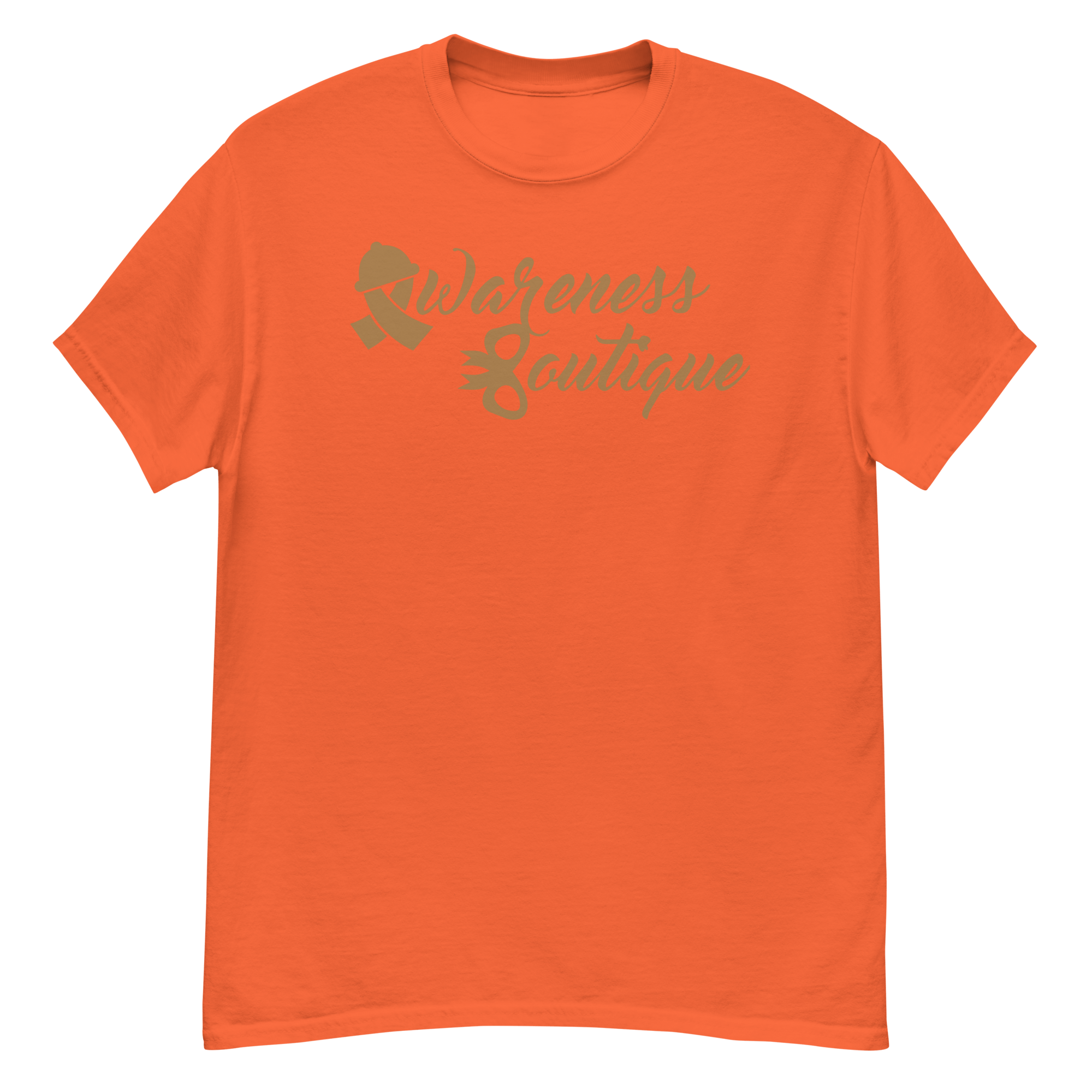 Gold Ribbon Tee - Awareness Boutique