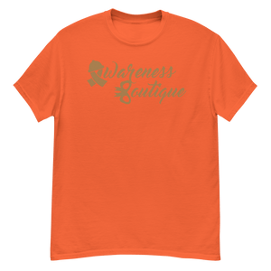 Gold Ribbon Tee - Awareness Boutique