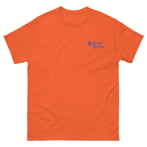 Purple Ribbon Embroidered Tee - Awareness Boutique