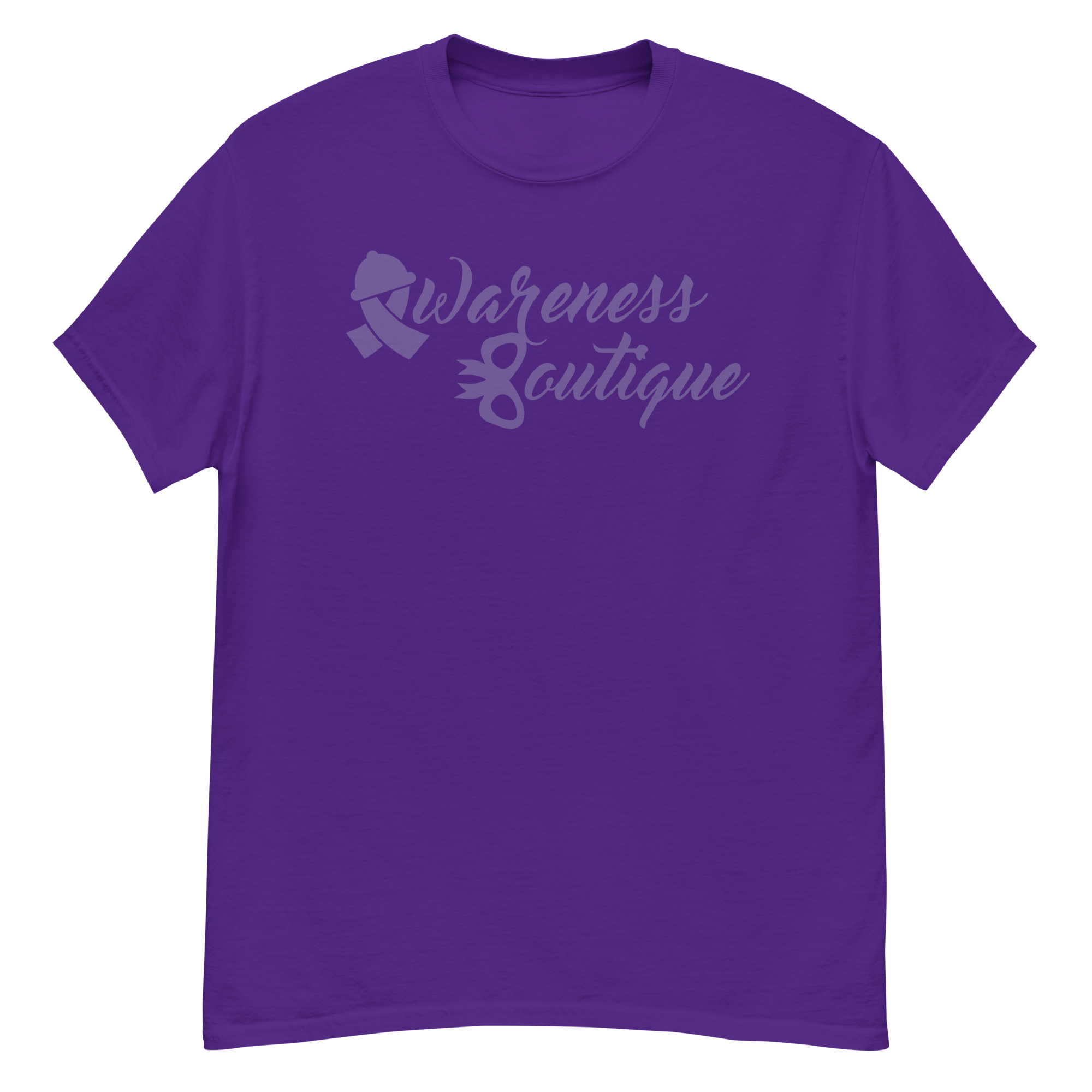 Purple Ribbon Tee - Awareness Boutique