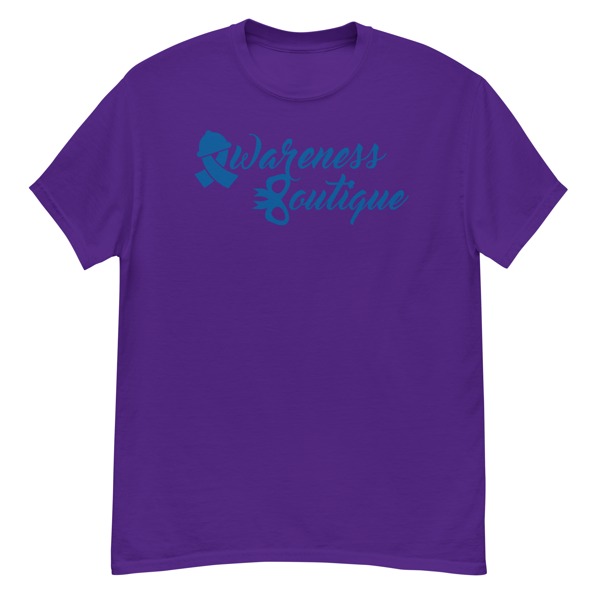 Blue Ribbon Tee - Awareness Boutique