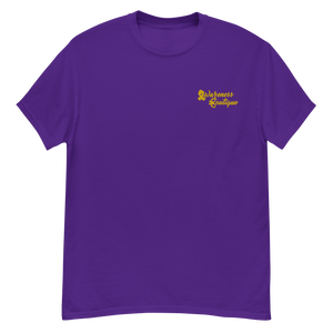 Yellow Ribbon Embroidered Tee - Awareness Boutique