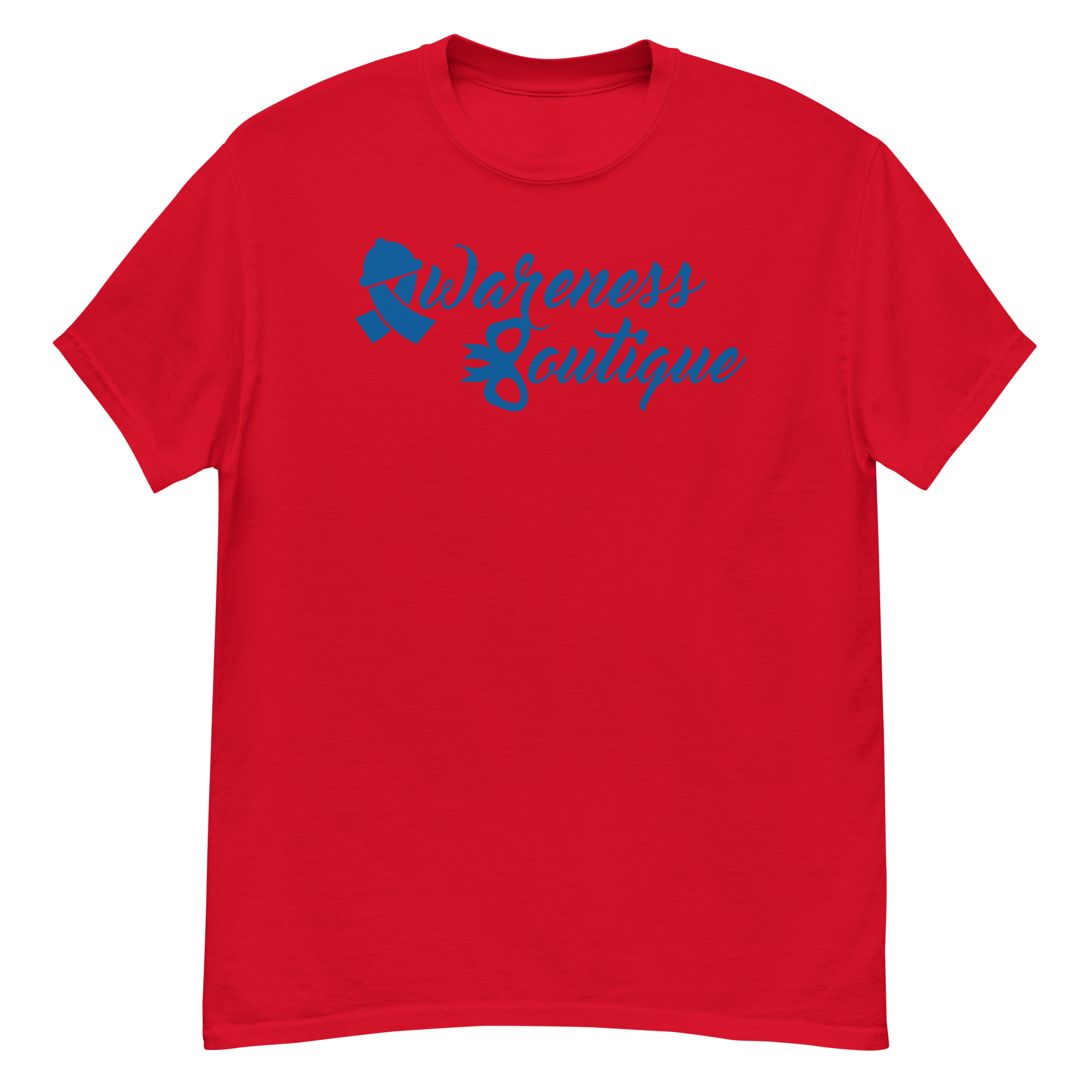 Blue Ribbon Tee - Awareness Boutique