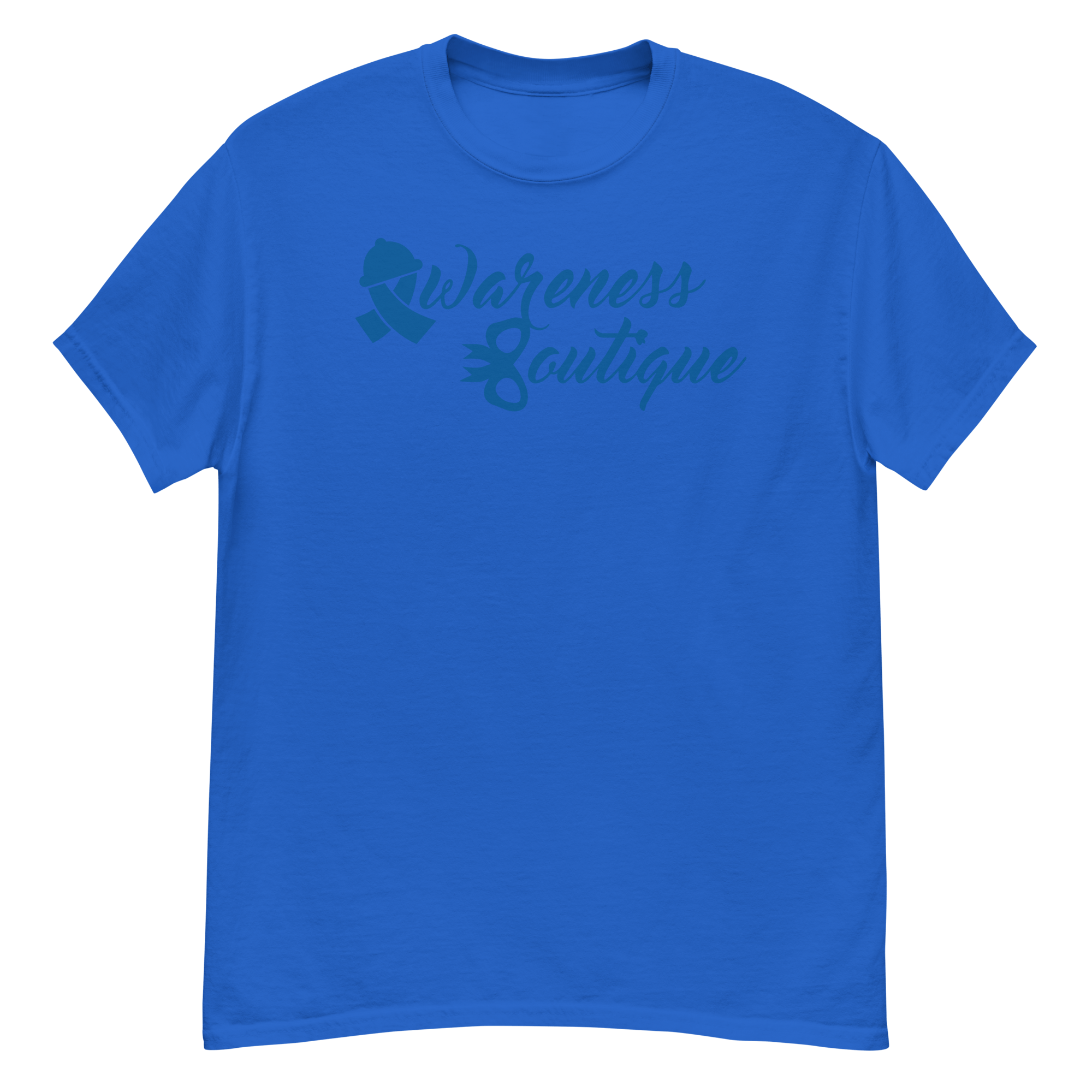 Blue Ribbon Tee - Awareness Boutique