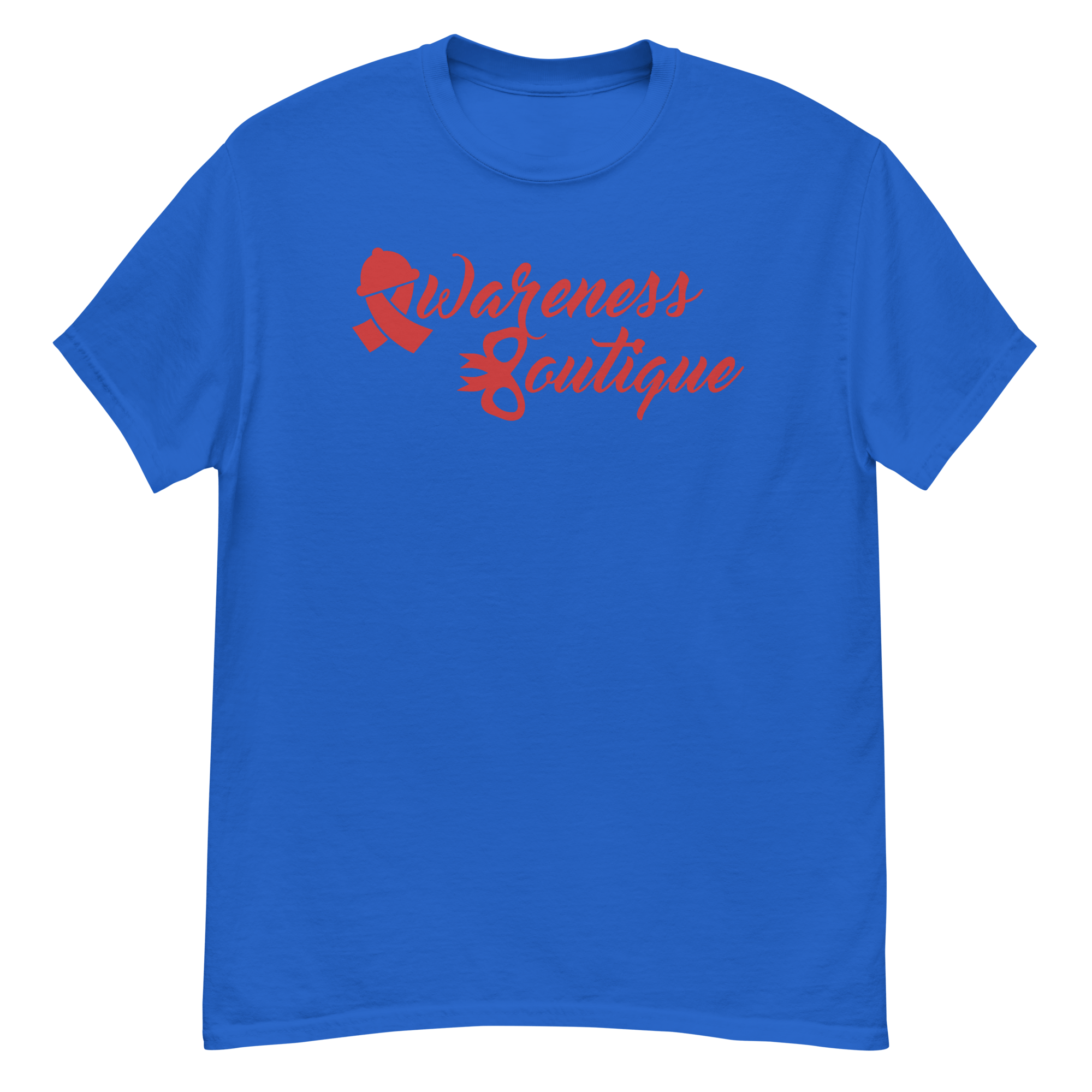 Red Ribbon Tee - Awareness Boutique