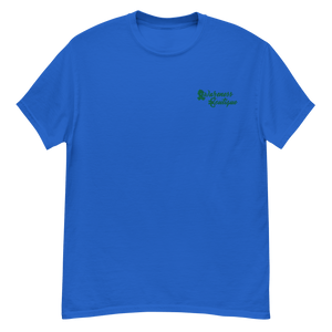 Green Ribbon Embroidered Tee - Awareness Boutique