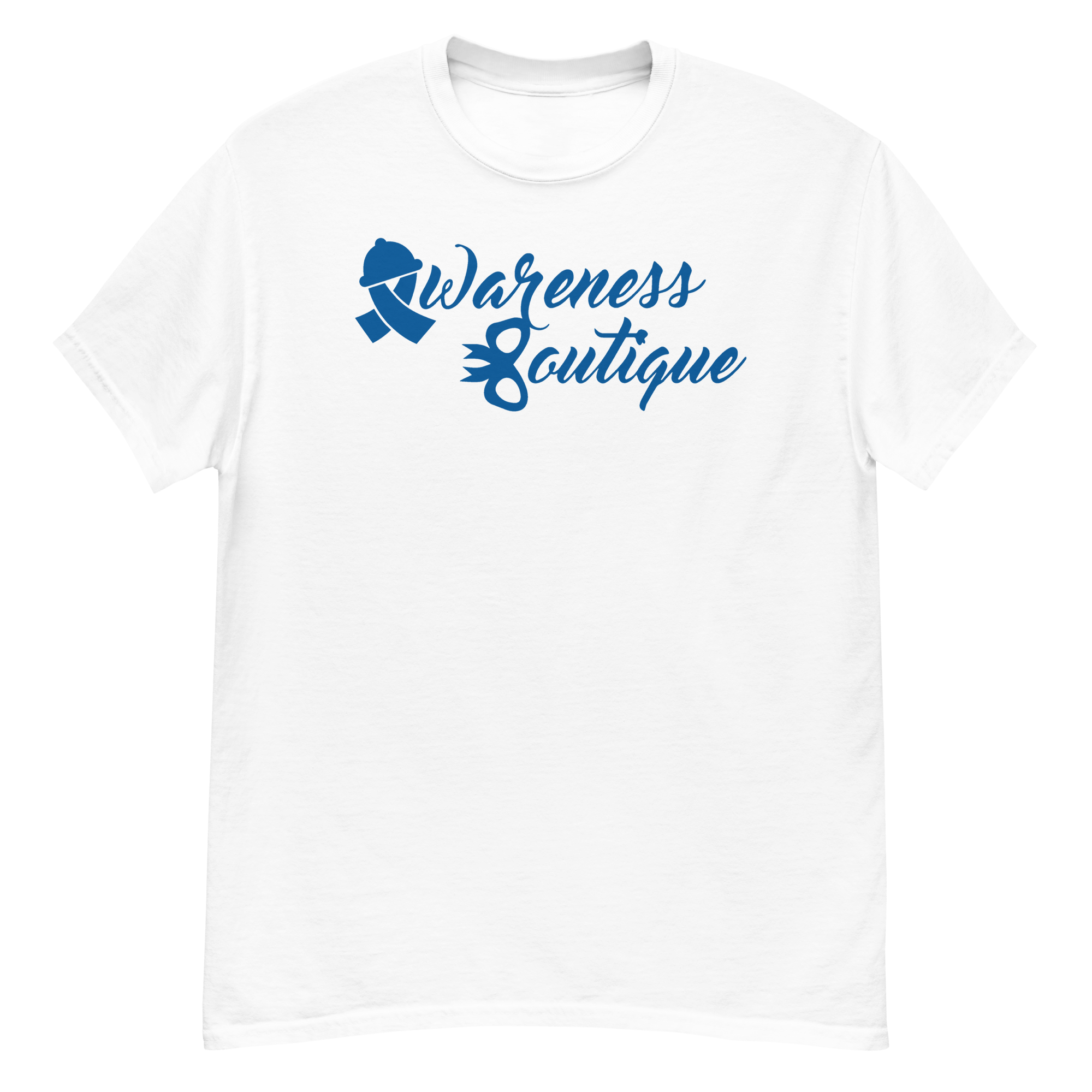 Blue Ribbon Tee - Awareness Boutique