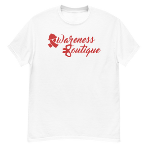 Red Ribbon Tee - Awareness Boutique
