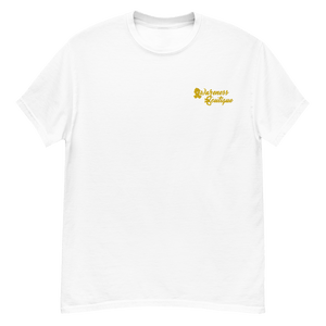 Yellow Ribbon Embroidered Tee - Awareness Boutique
