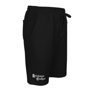 Grey Ribbon Fleece Shorts - Awareness Boutique