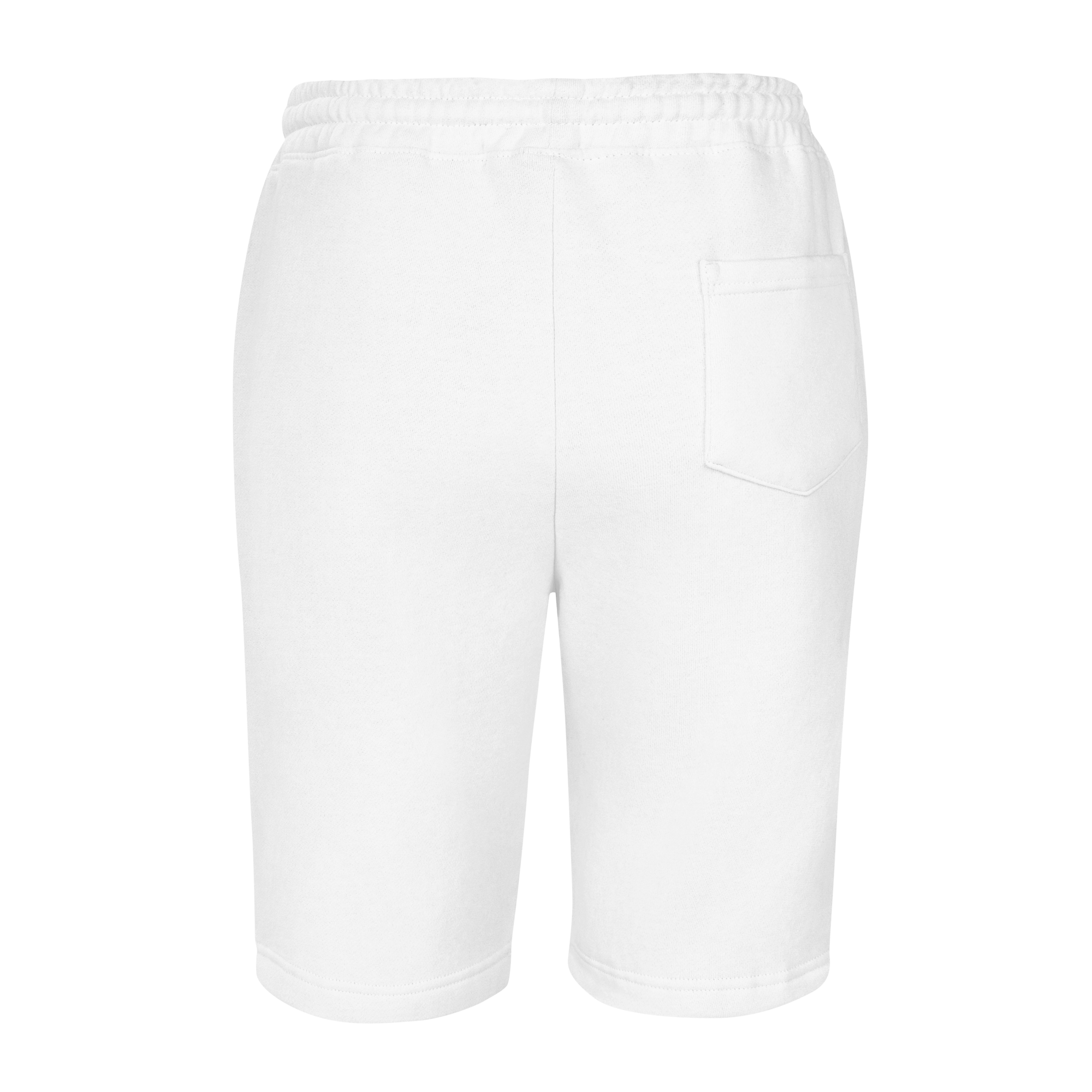 Red Ribbon Fleece Shorts - Awareness Boutique