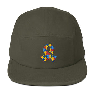 Autism Awareness Five Panel Cap - Awareness Boutique
