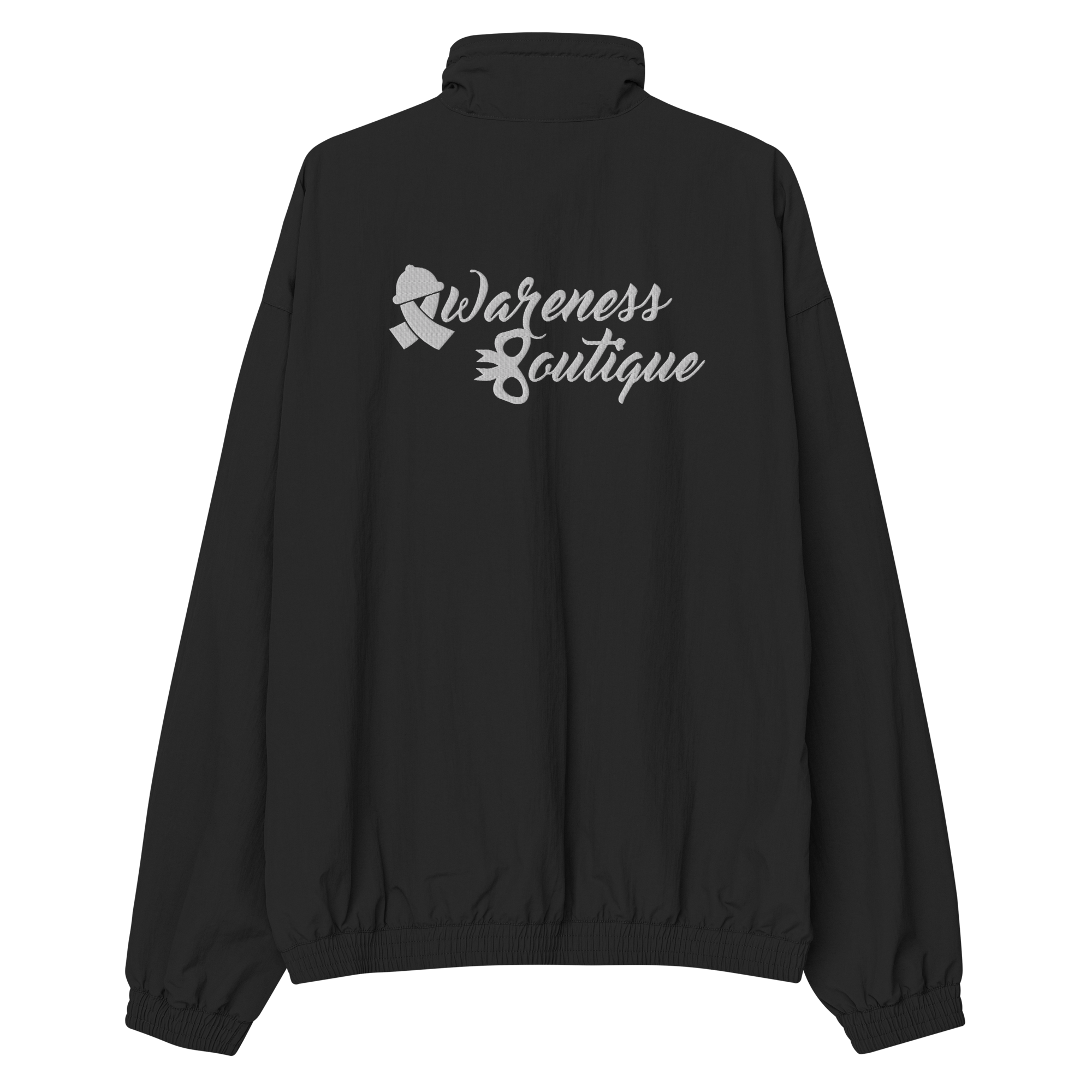 Awareness Boutique Recycled Tracksuit Jacket {Embroidered Logo} - Awareness Boutique