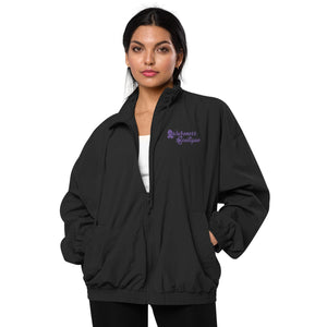 Awareness Boutique Purple Ribbon Recycled Tracksuit Jacket - Awareness Boutique