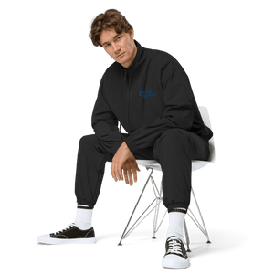 Awareness Boutique Blue Ribbon Recycled Tracksuit Jacket - Awareness Boutique