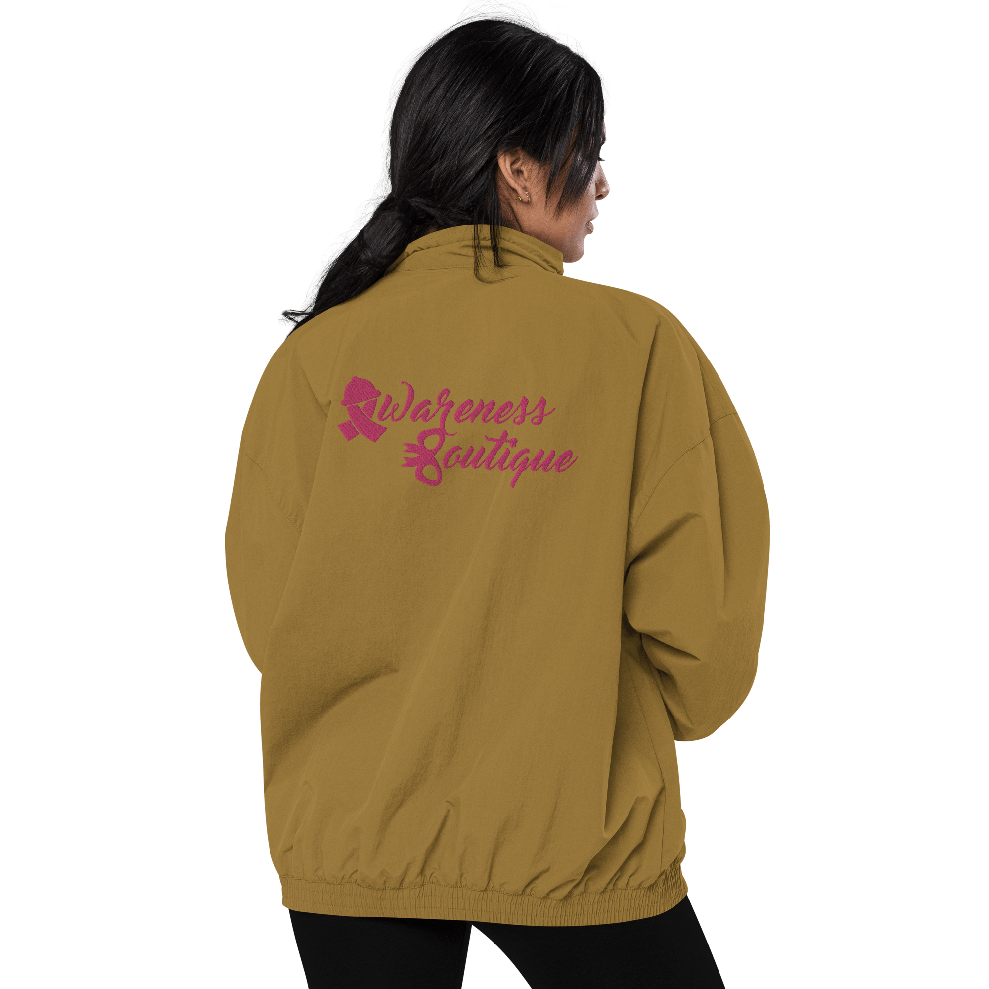 Awareness Boutique Pink Ribbon Recycled Tracksuit Jacket - Awareness Boutique