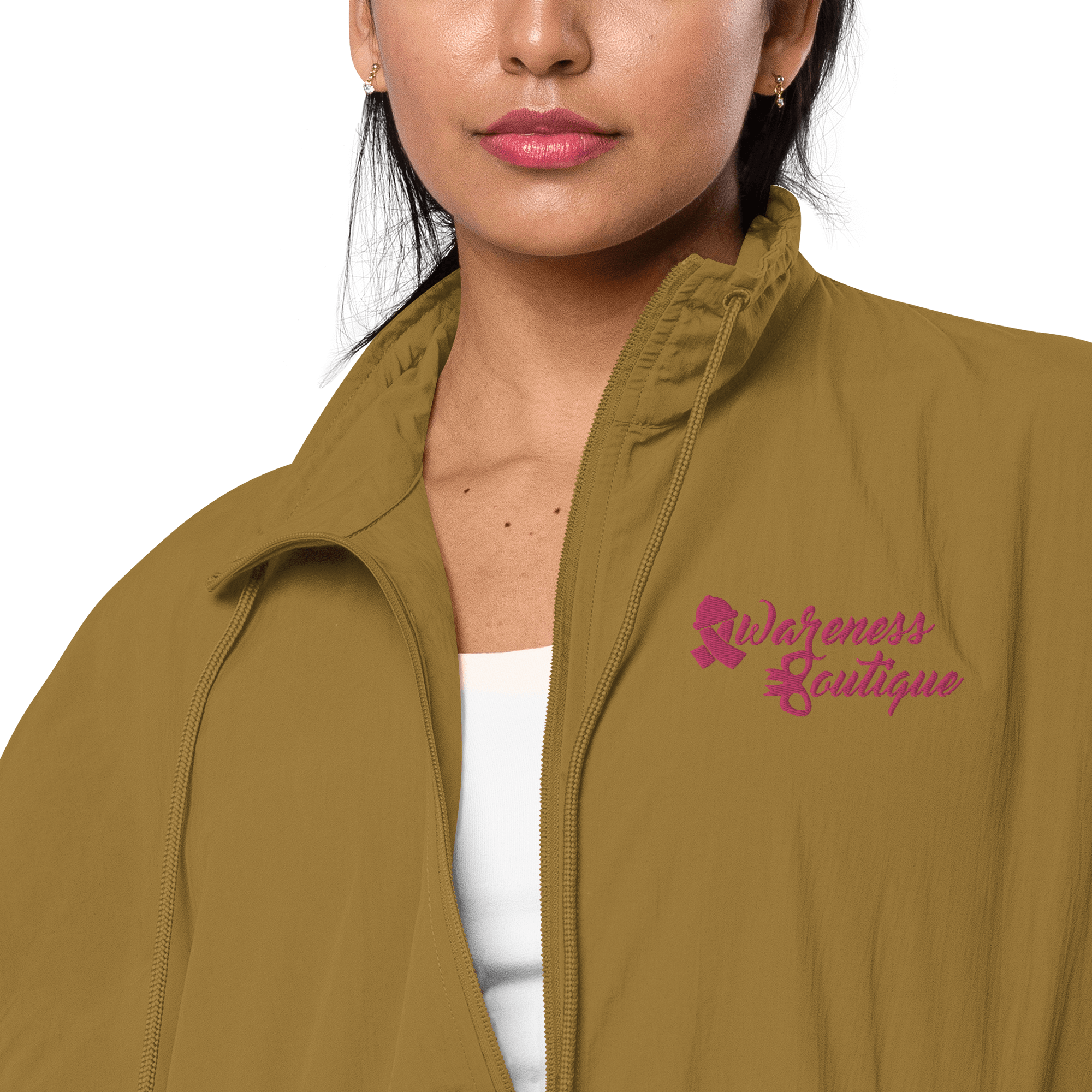 Awareness Boutique Pink Ribbon Recycled Tracksuit Jacket - Awareness Boutique