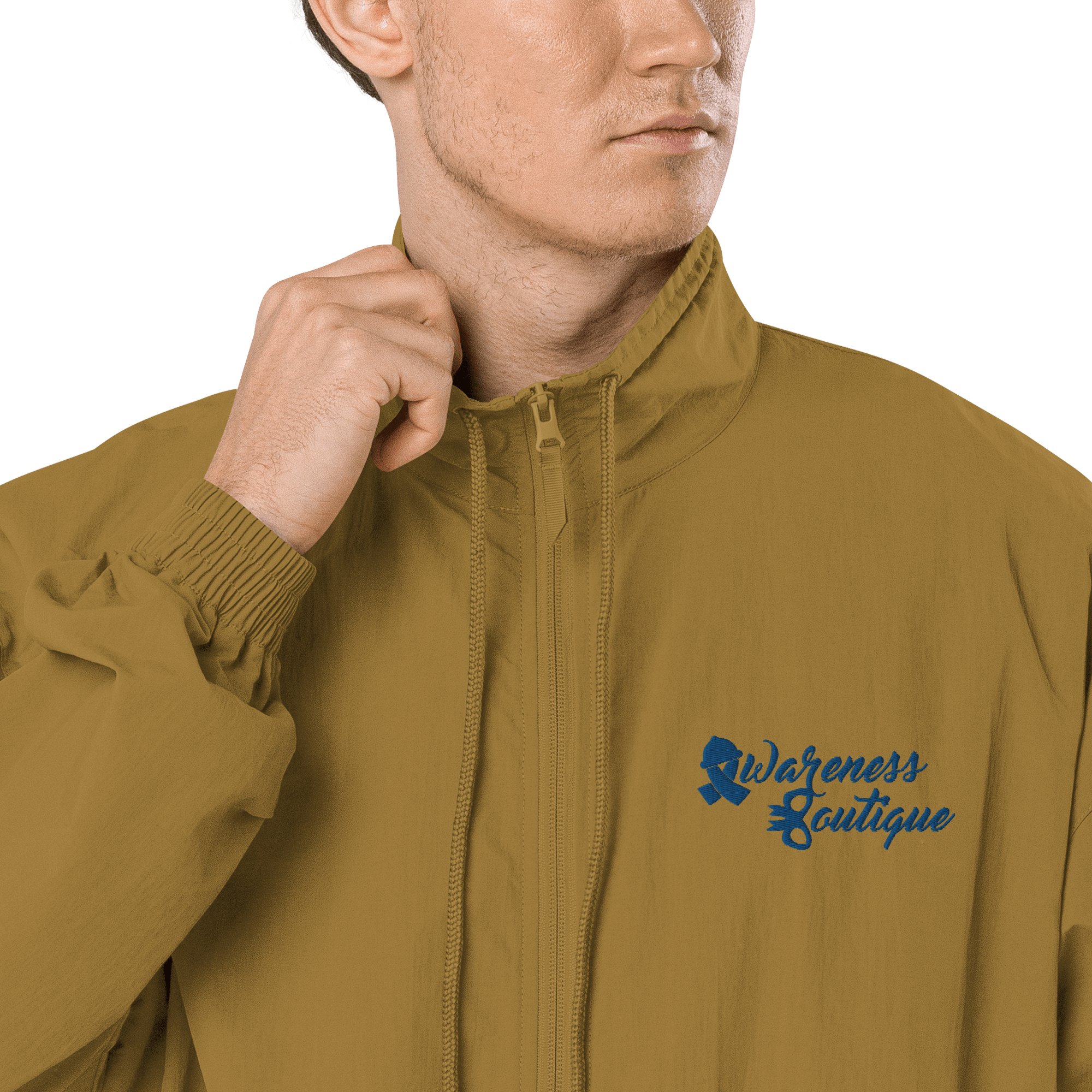 Awareness Boutique Blue Ribbon Recycled Tracksuit Jacket - Awareness Boutique