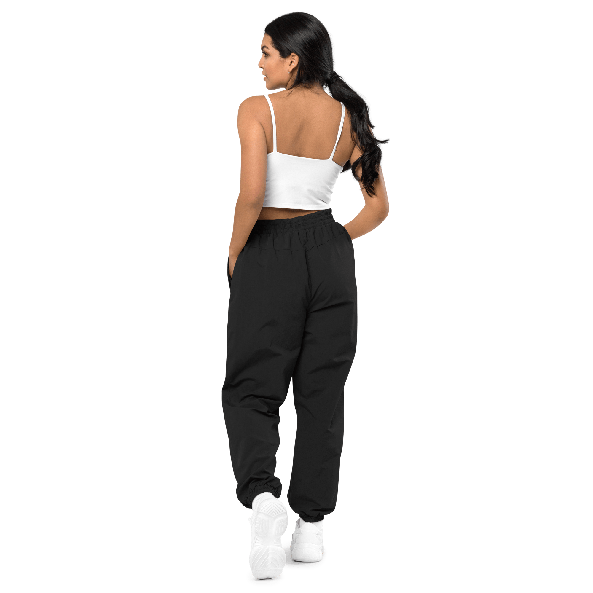 Awareness Boutique Recycled Tracksuit Pants {Embroidered Logo} - Awareness Boutique