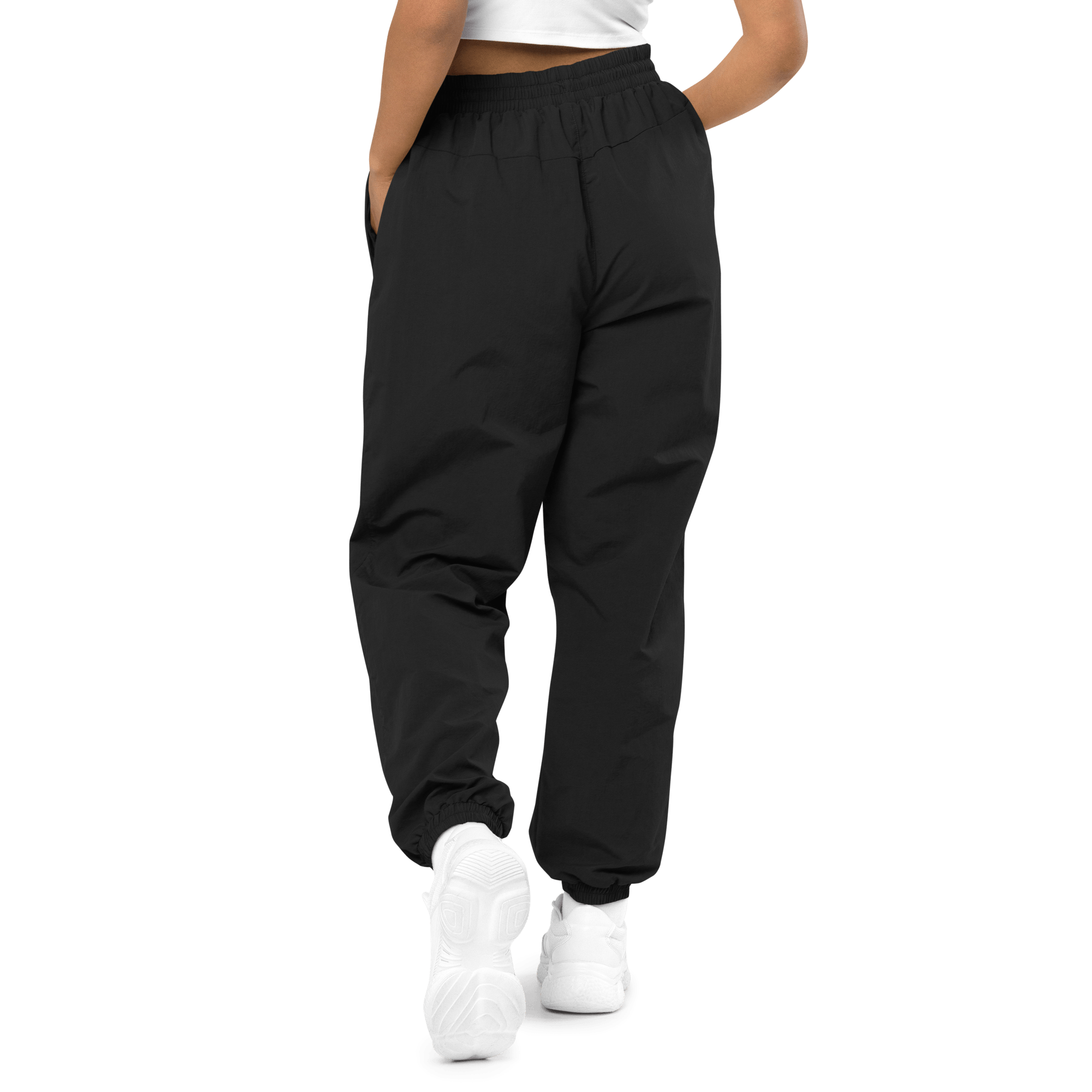 Awareness Boutique Purple RIbbon Recycled Tracksuit Pants - Awareness Boutique