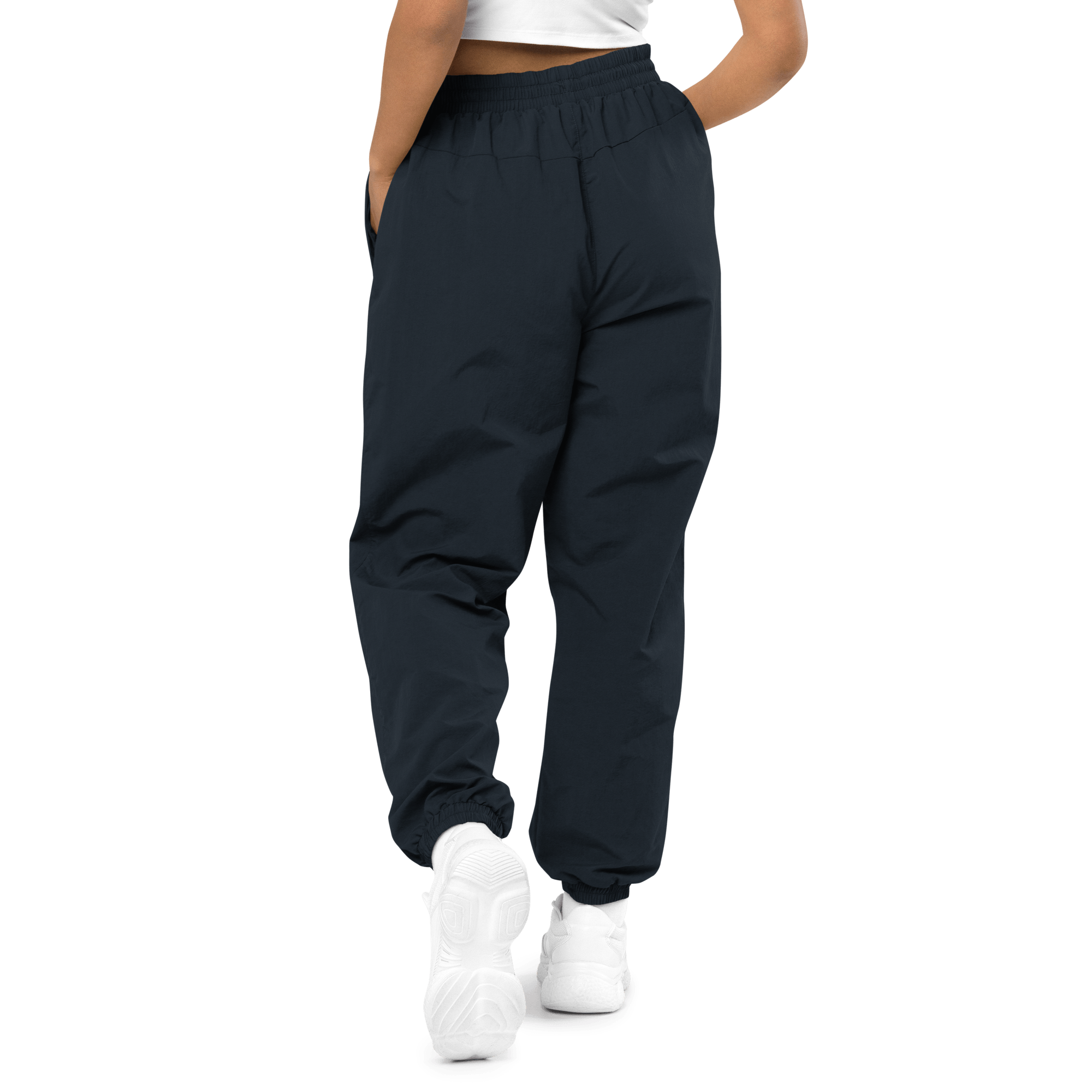 Awareness Boutique Purple RIbbon Recycled Tracksuit Pants - Awareness Boutique
