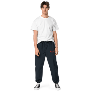 Awareness Boutique Red Ribbon Recycled Tracksuit Pants - Awareness Boutique