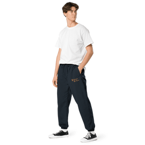 Awareness Boutique Gold Ribbon Recycled Tracksuit Pants - Awareness Boutique
