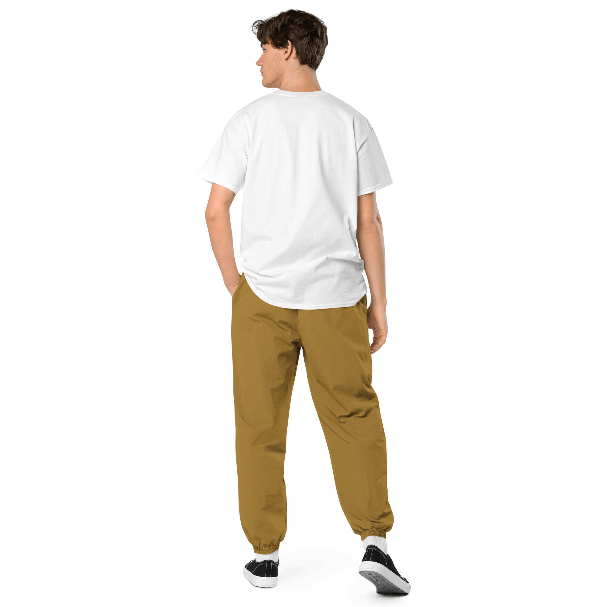 Awareness Boutique Red Ribbon Recycled Tracksuit Pants - Awareness Boutique