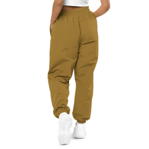 Awareness Boutique Purple RIbbon Recycled Tracksuit Pants - Awareness Boutique
