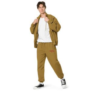 Awareness Boutique Red Ribbon Recycled Tracksuit Pants - Awareness Boutique